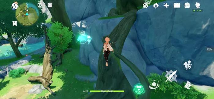 《原神》有大量真实身临其境的互动内容,细致入微的细节构建