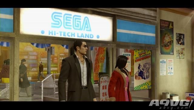 角色扮演游戏《人中之龙0誓约的场所》人文风景高度还原的场景