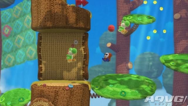 2D横版动作解密游戏《毛线耀西》熟悉的手感与场景刻画