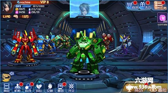 《机甲风暴》机师+机甲合体养成呈现了一个未来时空的战争