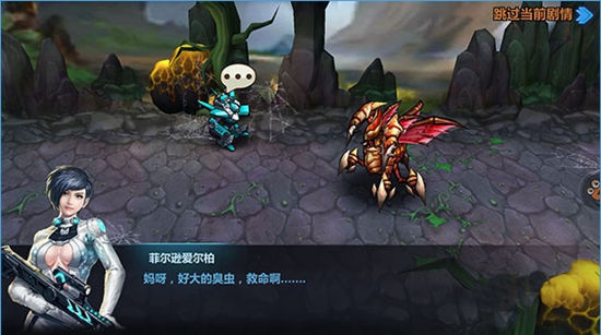 《机甲风暴》机师+机甲合体养成呈现了一个未来时空的战争