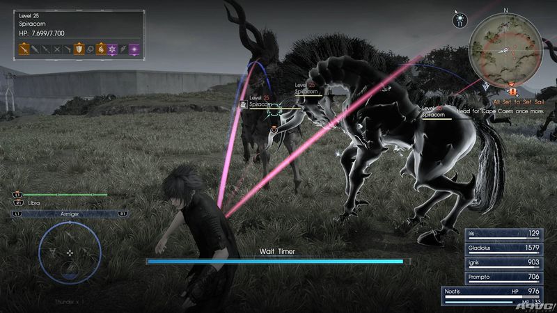 日系角色扮演游戏《最终幻想15》像极了网游的开放世界