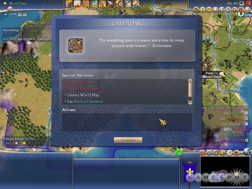 策略游戏《文明4》有着多样的玩法与吸引人的游戏性