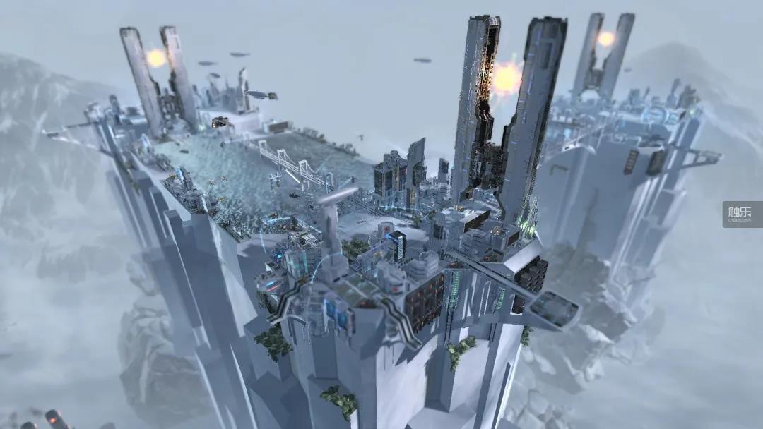 《悬崖帝国》中扮演返回地球的拓荒者，在地球上慢慢建造城市