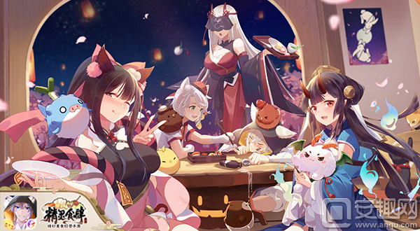 《精灵食肆》精美立绘与超萌料理兽，带你体会满满的故事剧情