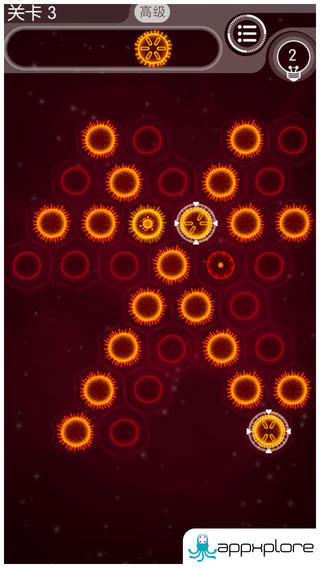 益智休闲游戏《点亮细胞》可锻炼你的空间想想和逻辑思维能力