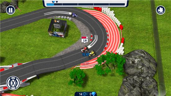 画面非常逼真的极限竞速游戏《红牛赛车手》玩法也很狂野