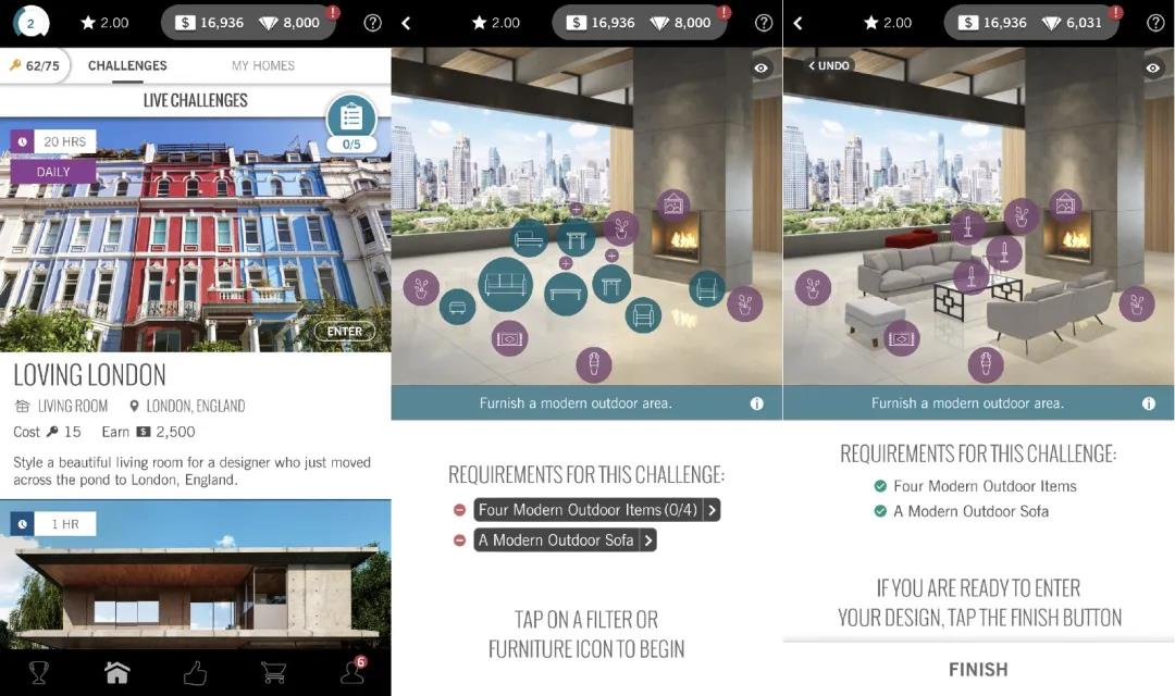 奇葩新游《Design Home》靠家装设计征服欧美市场