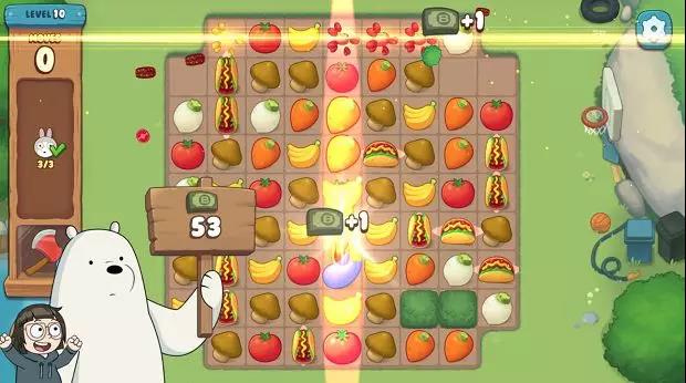 《咱们裸熊消除》