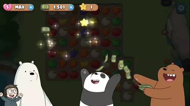 《咱们裸熊消除》