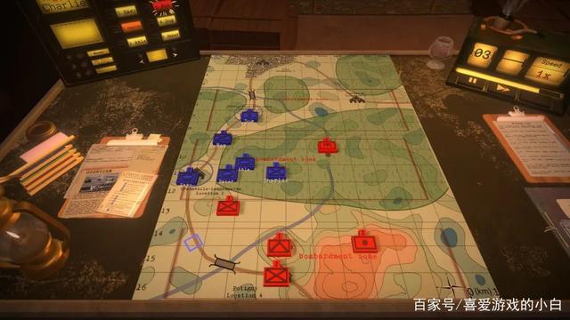 策略游戏《广播将军》从少量信息中判断,用广播形式指挥队伍