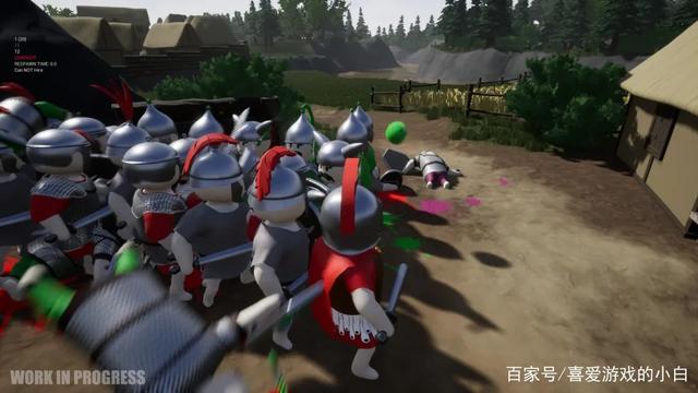 动作策略游戏《盾墙》利用战术形成盾墙,阻碍敌人的入侵