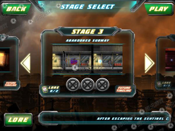 横版动作游戏《X战警:逆转未来》令人匪夷所思的游戏体验