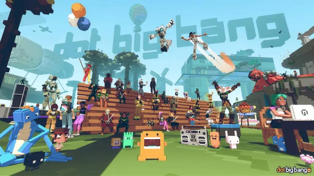 3D游戏平台Dot Big Bang展示创新的前所未有的游戏概念