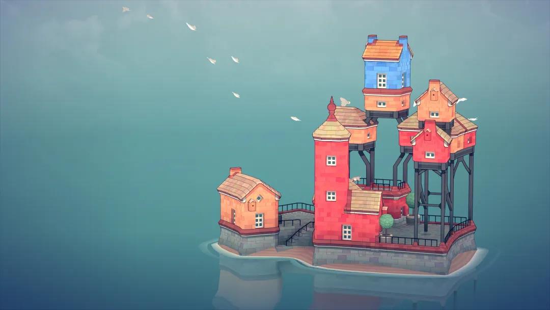 解压类游戏《Townscaper》魔性建造玩法铸就解压新神器