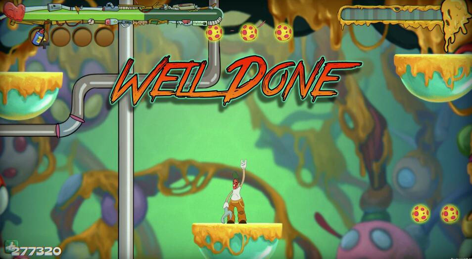 《太空怪兽》像素风粗犷但不失细节，挑战性强易上瘾