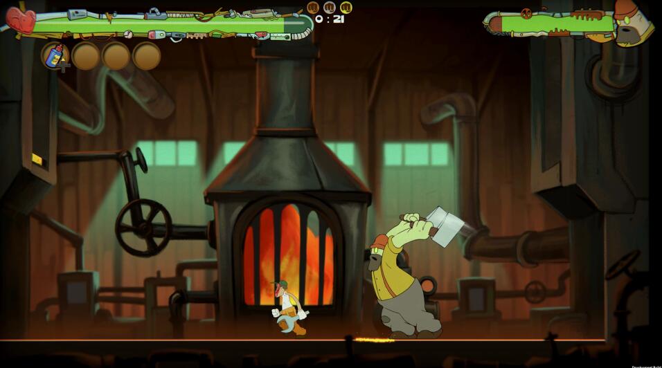 《太空怪兽》像素风粗犷但不失细节，挑战性强易上瘾