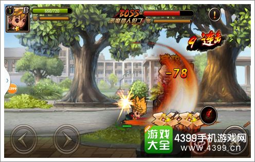 《街头猎人》节奏较快，对玩家较为友好的动作卡牌