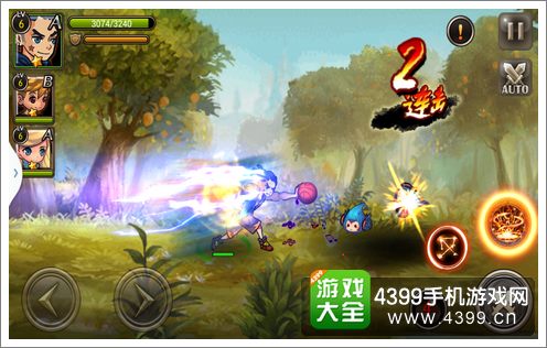 《街头猎人》节奏较快，对玩家较为友好的动作卡牌