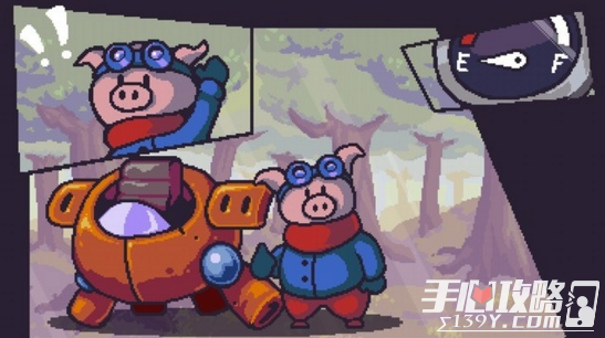 《天空追逐者》平滑像素风格，简单的操作