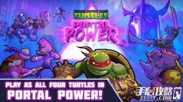 《忍者神龟：电门》优秀的卡通引擎塑造画面，玩法较单调