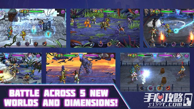 《忍者神龟：电门》优秀的卡通引擎塑造画面，玩法较单调