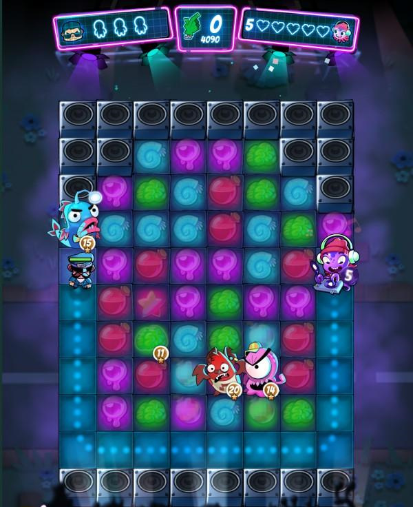 《怪兽派对》塔防与消除的出色结合，复杂多变的消除姿势