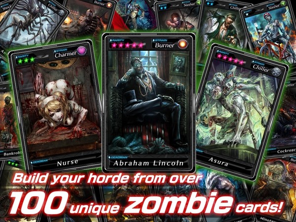 《亡灵十字》华丽的僵尸插画，卡牌流程带有一点射击元素