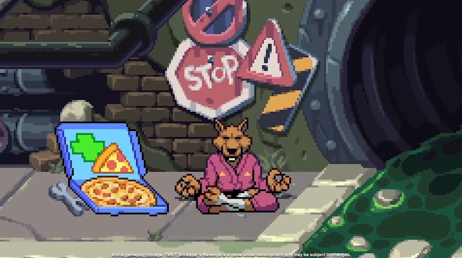 还是那个味道《忍者神龟：施耐德的复仇》清版动作格斗游戏