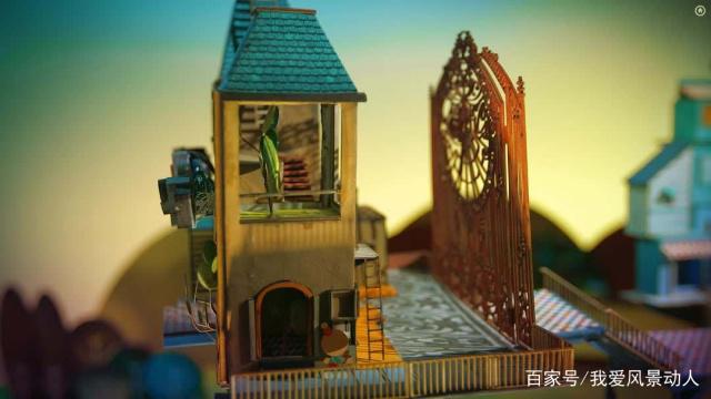 《爷爷的城市》老套的故事配上奇特的人物形象，视觉的享受