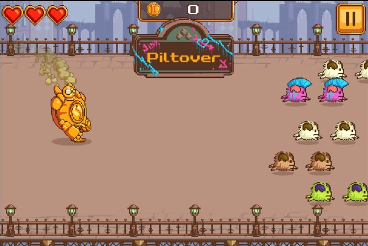 《魄罗快跑》轻松愉快的横版街机风，难度稍高