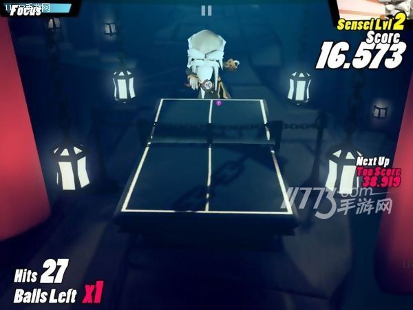 《霹雳乒乓》多样化的道具使用,更注重娱乐趣味方面