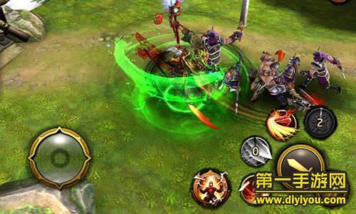 热血狂战动作手游《刀锋无双》画面精致层次感强