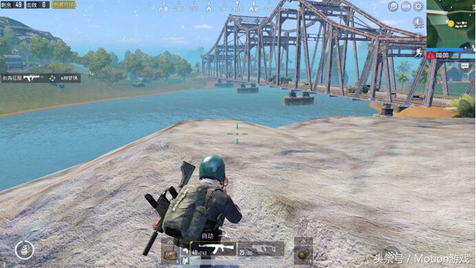 刺激战场堵桥（一人犹如张飞横梗长坂坡桥攻略分享）