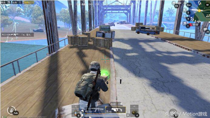 刺激战场堵桥（一人犹如张飞横梗长坂坡桥攻略分享）