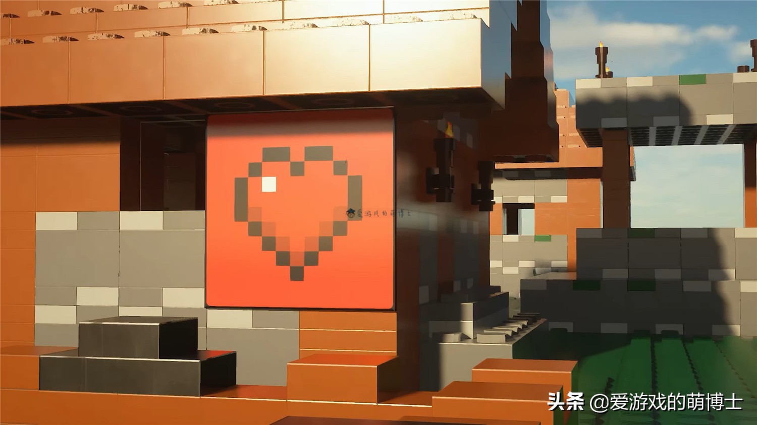 创意与技术兼具！《我的世界》被玩家完成乐高玩具世界