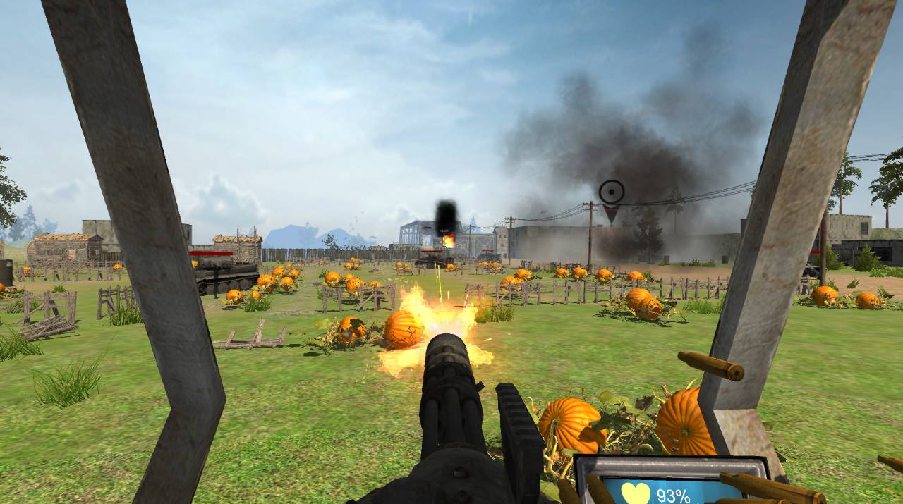 VR运动平台搭载游戏《烈火战车》评测