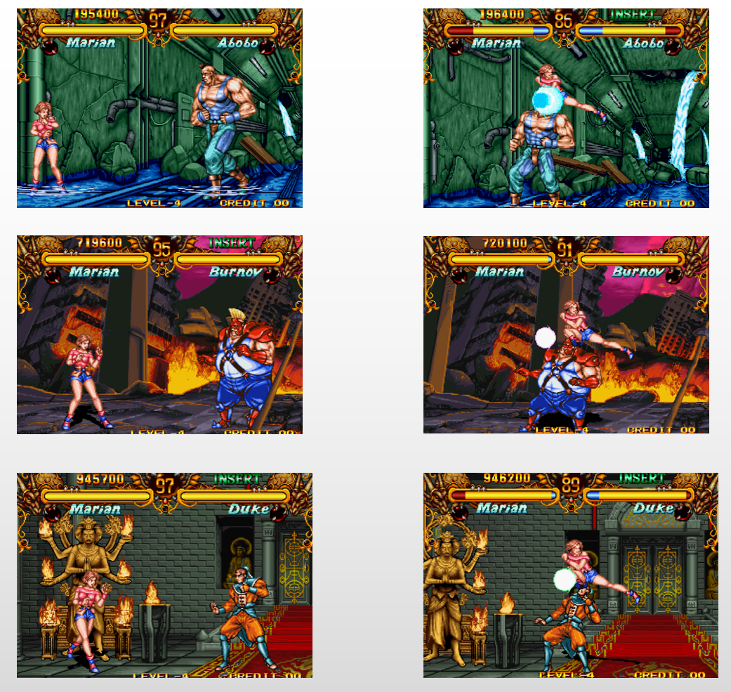 街机双截龙格斗出招攻略（童年无赖套路你还记得多少？）