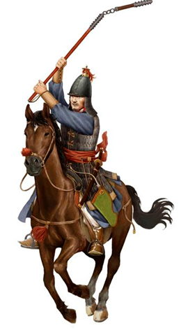 帝国时代3神话时代兵种（东方链枷骑兵伤害值及兵种速度测试）