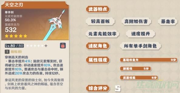 原神夏洛蒂武器选择推荐