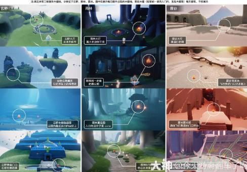 光遇12.1大蜡烛位置一览