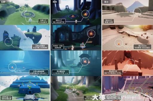 光遇12.8大蜡烛位置一览