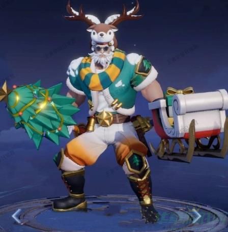 王者荣耀程咬金圣诞新皮介绍