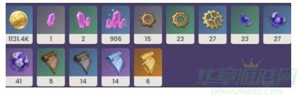 原神裁断突破材料一览